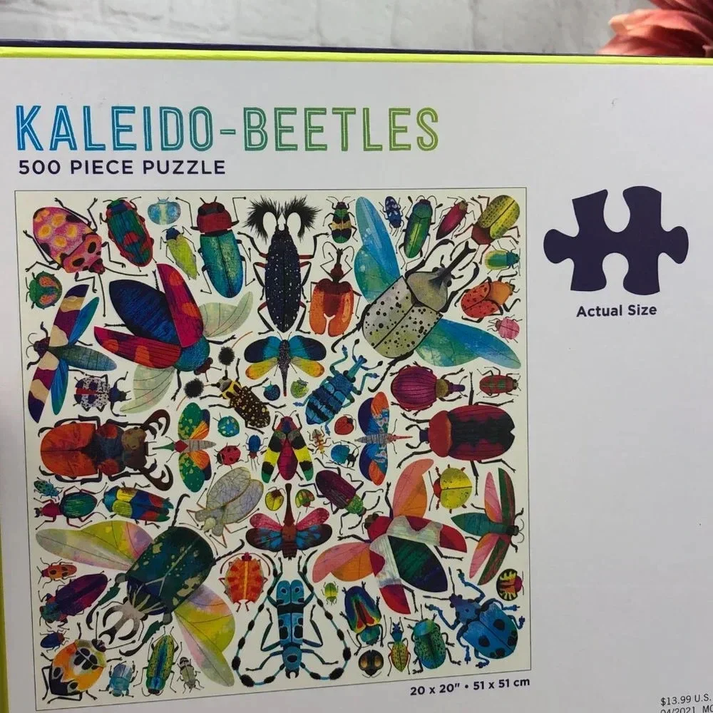 Mudpuppy 500pc puzzle insects bugs